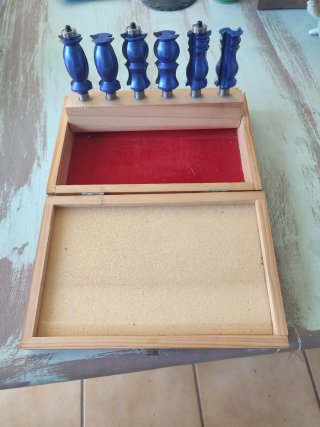 Juego de fresas para madera BLUE DIAMOND