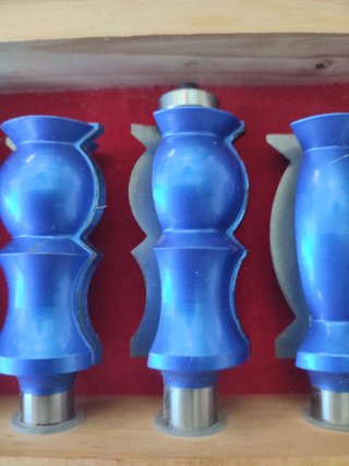 Juego de fresas para madera BLUE DIAMOND