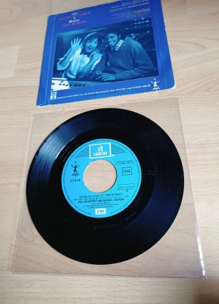 SINGLE MICHAEL JACKSON-PAUL MCCARTNEY