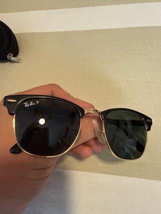 Gafas Ray-Ban Clubmaster Negro/Dorado