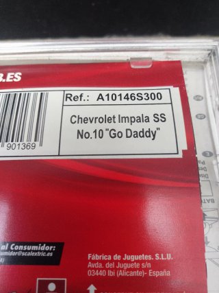 Scalextric Chevrolet Impala SS GoDaddy