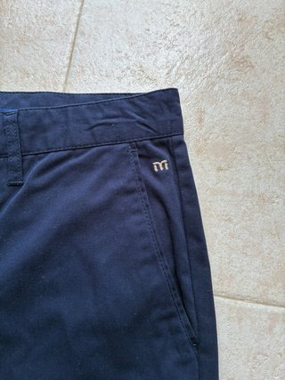 Pantalón corto hombre azul