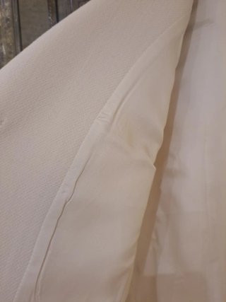 Chaqueta blazer Felipe Varela blanca Talla M