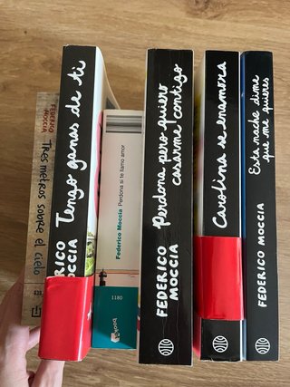 6 libros de Federico Moccia