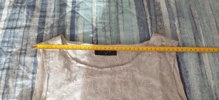Top Elegante azzurro