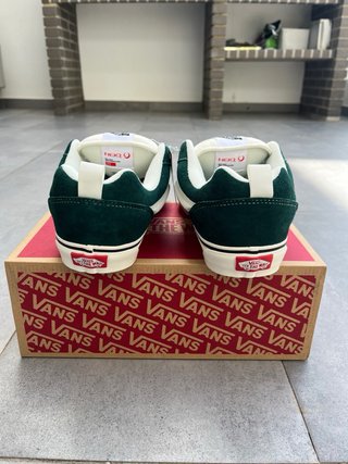 Vans Knu Skool Verde e Branco