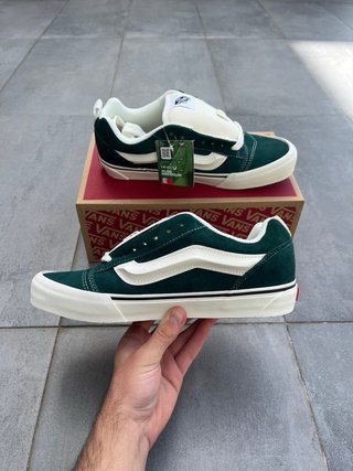 Vans Knu Skool Verde e Branco