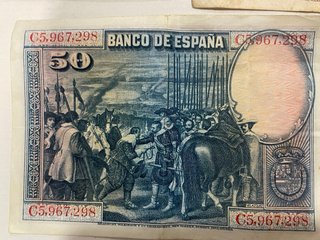 Billetes Banco de España 1935 Colección