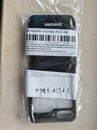 Capa dura Samsung Z Flip 6 normal e 7 FE Nova