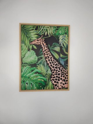 Cuadro Jirafa Selva