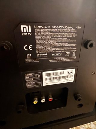 Televisión Xiaomi Negra
