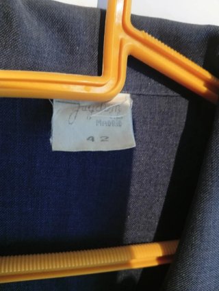 Vestido azul señora