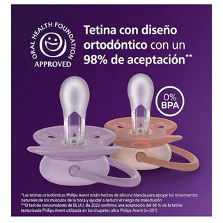 Chupetes Avent 6-18m NUEVOS