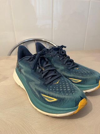 Hoka Clifton 9 Zapatillas Running Azul/Verde