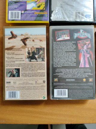 Lote Películas DVD y VHS: Matrix, E.T., Star Wars