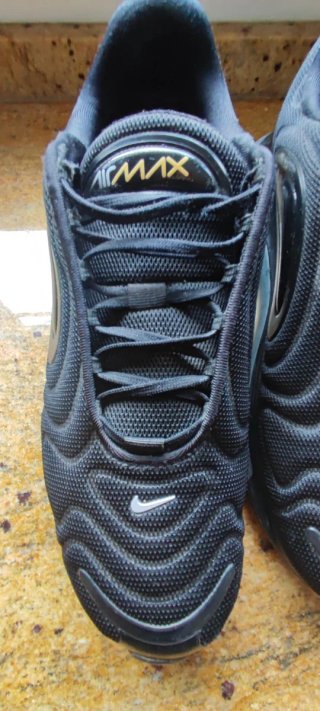 Zapatillas Nike Air Max 720 Hombre Negras Doradas