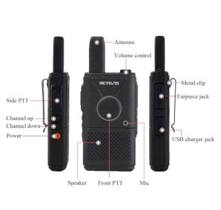 Walkie-Talkies RETEVIS RT618