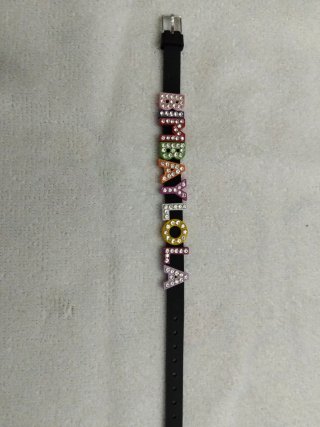 Pulsera Bimba y Lola multicolor con letras inspira