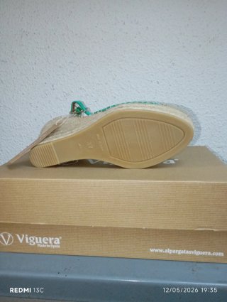 Viguera Sandalias Cuña Talla 37 Nuevas