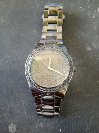 Orologio Guess donna nero/argento