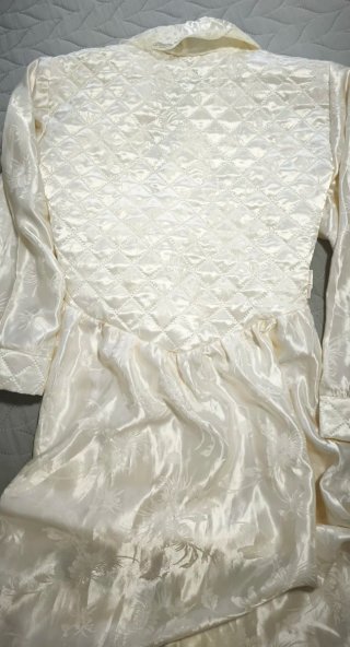 Conjunto camisón y bata noche de bodas