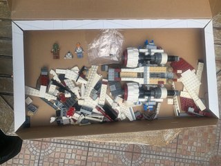 LOTE DE NAVES LEGO STAR WARS
