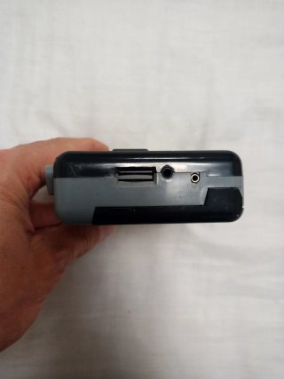 WALKMAN VINTAGE AÑOS 80 STEREO COLOR NEGRO Y GRIS