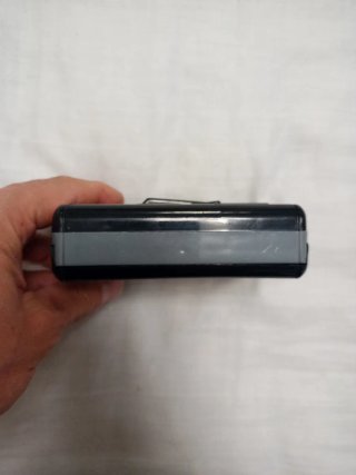 WALKMAN VINTAGE AÑOS 80 STEREO COLOR NEGRO Y GRIS