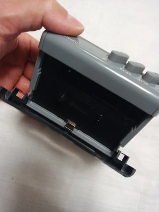 WALKMAN VINTAGE AÑOS 80 STEREO COLOR NEGRO Y GRIS