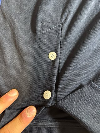 Polo Lacoste Sport Azul y Negro