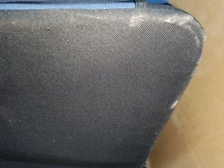 Transportín Plegable para Mascotas Azul/Negro