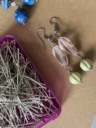 50 Chiodini per Bigiotteria in Metallo per bijoux