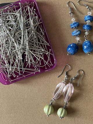 50 Chiodini per Bigiotteria in Metallo per bijoux