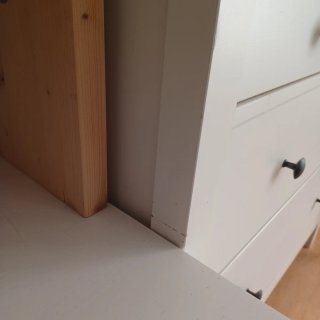 Vitrina Ikea Hemnes Blanca Madera