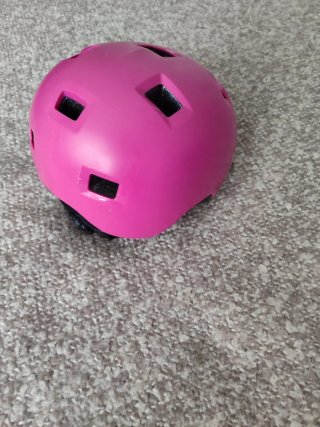 Patines Rosa Ajustable protecciones y casco