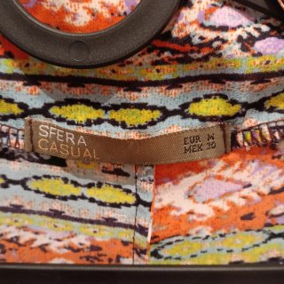 Kimono estampado mujer.Talla M.Sfera