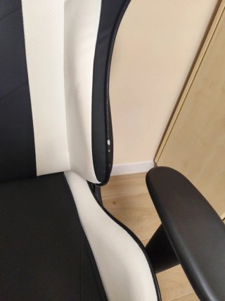 Silla Gamer Elite Gaming Center Negra/Blanca