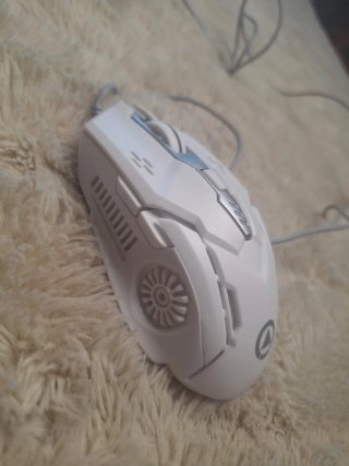 Ratón Gamer LED Blanco