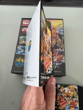 World Heroes 2 Jet SNK Neo Geo AES NeoGeo NG Jap