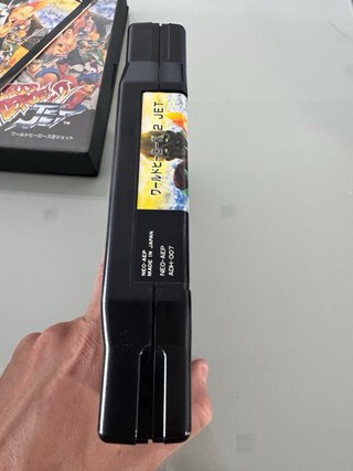 World Heroes 2 Jet SNK Neo Geo AES NeoGeo NG Jap