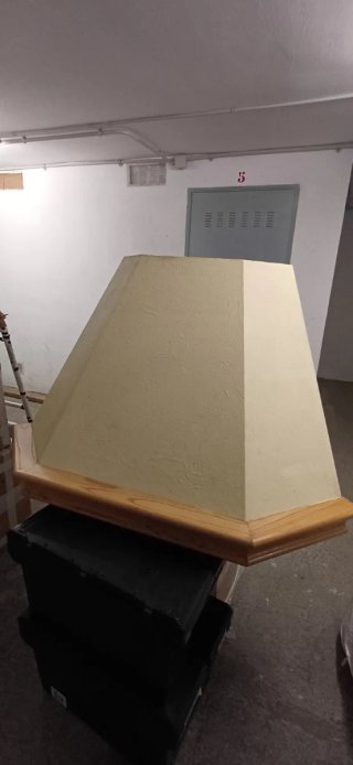 Conjunto para  cocina rústica Campana