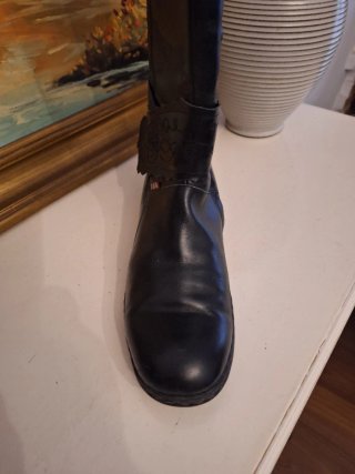 Botas altas K&Q negras