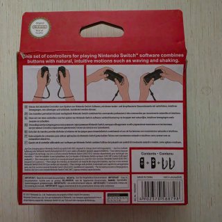 Joy-Con originali pokemon scatolo danneggiato
