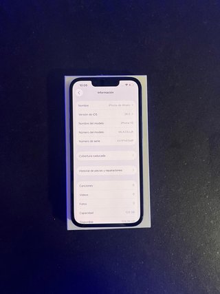 iPhone 13 128GB Azul - Batería 100%