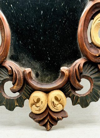 Specchio Barocco Artigianale in Resina