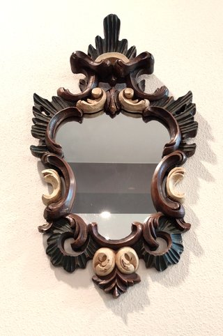 Specchio Barocco Artigianale in Resina