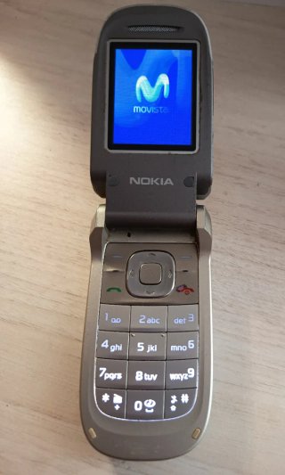 Teléfono Móvil Nokia Gris/Plateado Antiguo