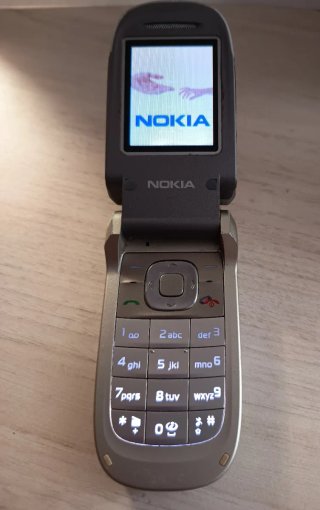 Teléfono Móvil Nokia Gris/Plateado Antiguo