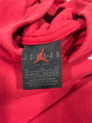 Sudadera Jordan Roja