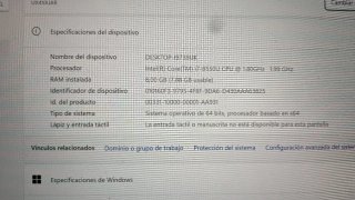 Portátil Asus i7 Plata/Negro